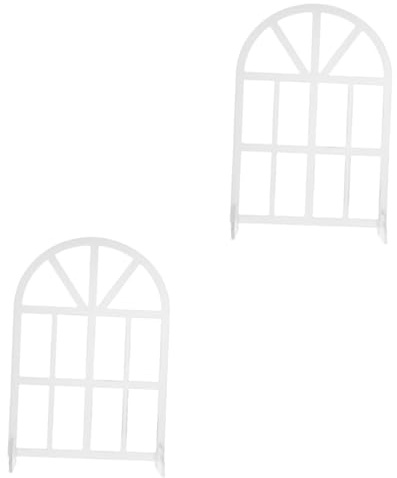 Gatuida 2stücke Kreativer Fotohintergrund Für Schattenfotografie Holzfenster-Design Mit Stabiler Basis Für Produktpräsentationen Schmuck Lebensmittel Und Kosmetik Sorgt Für