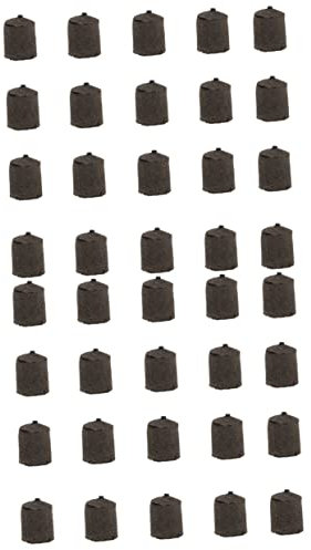 POPETPOP 40 Stk Torfsämlingsblock garten nährstoffblöcke Torf-Pellet-Block Gartenarbeit Anlage Pflanzenwachstumsblöcke Gartenerde Kompression Dünger Blumen Kindergarten