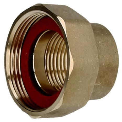 Pumpenverschraubung DN 25 1 IG x 1 1/2 IG Überwurfmutter Messing