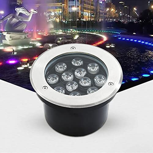 Éclairage de bassin à LED étanche IP68 pour piscine, étang à poissons, fontaine, marche, vert clair, 18 W AC24 V