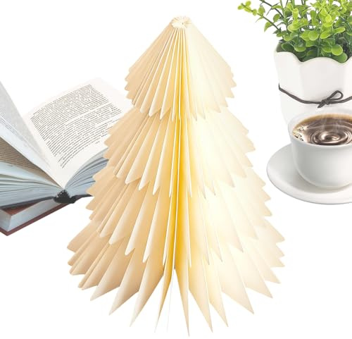 Faltbarer Papier Weihnachtsbaum Vintage Elegante Geometrische Deko