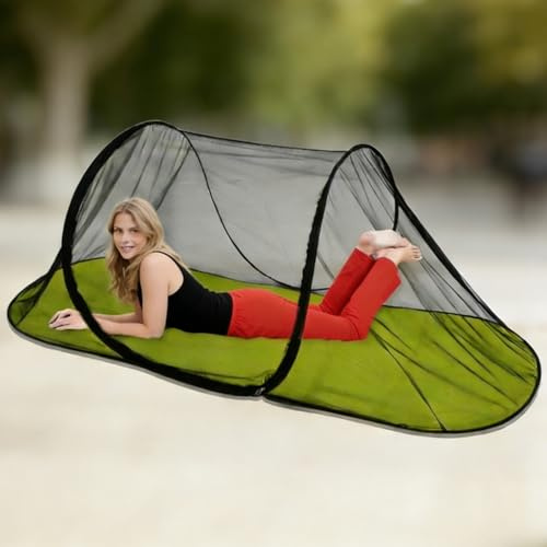 Moustiquaire De Lit Pliable, Moustiquaire De Voyage, Moustiquaires De Lit Pop Up, Installation Facile, Pliable Ultra Légère, Moustiquaires Pop Up, Tente De Camping Portable