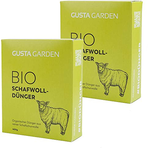 Bio Schafwolldünger - 6 Monate Langzeitwirkung - Wasserspeichernd - Granulat aus 100% reiner Schafschurwolle aus Österreich - Universaldünger - Ideal für Kartoffeln, Tomaten, Erdbeeren etc. (800g)