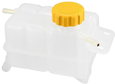 A ABSOPRO Depósito De Refrigerante Del Radiador Para Chevrolet Aveo 07-11 | Plástico, Transparente, 17X10X10Cm, 96930818,95216944, Para Pontiac G3 Base 1.6L 2009-2010, Ent 42Mm, Sal 14Mm