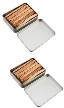 TEHAUX 2sets Eco-Friendly Firelighters Fast Flame Starters for Grill Campfires Natural Firewood Sticks