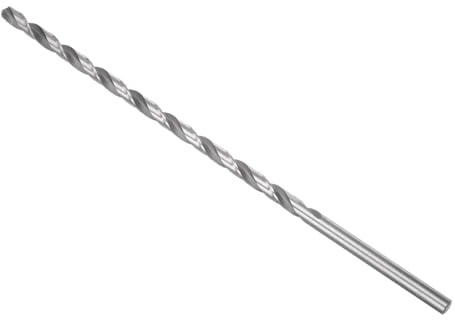 CoCud Extra lange 6542 HSS Spiralbohrer 9mm Durchmesser Schwarzoxid | gerade Spiralbohrer, 300mm Länge, Für Metall Holz Kunststoff Aluminium
