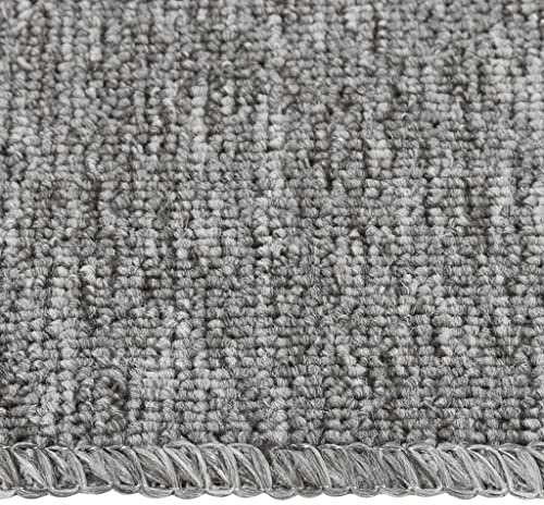 Kangmusi Treppenstufen Matten,Antirutsch Stufenmatten 15 STK. 60x25 cm Grau Rechteckig,340396kangmusi