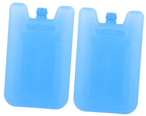BRIGHTFUFU 2pcs Ice Pack Cooler for Air Conditioner Fan Reusable for Outdoor Activities for Picnics and Coolers Lightweight and Portable for Efficient Cooling