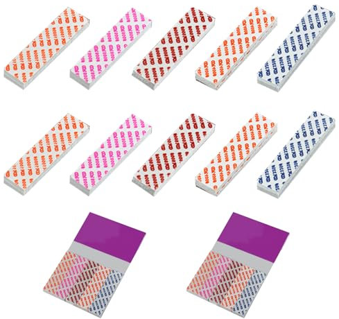 Models Sanding Sponge Handmade Sandpaper Block (320# 400# 600# 800# 1000#) Grit Sandpapers Reusable for Model Polishing Waterproof