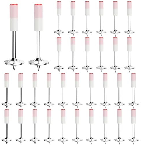 400 Pezzi Diametro 7,3 mm Spara Chiodi per Cemento e Ferro, Pistola Sparachiodi Manuale per Muro, Mini Chiodi Tondi in per Chiodatrice - Lo Strumento Perfetto per Tutti i Progetti di Riparazione.