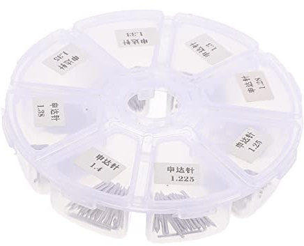 Kisangel 160pcs Needle Piano Maintenance Tools Piano Repair Accessories Ergonomic Design and Easy Storage Silver