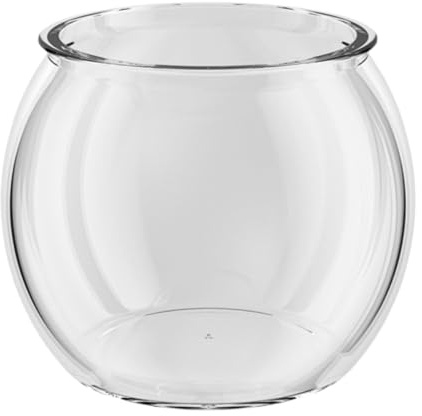 Fiskskål, runt akvarium, fisk akvarium transparent cylinder, fiskburk för bord eller skrivbordsdisplay