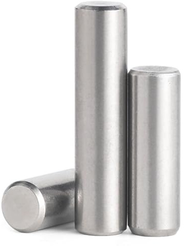 Dowel Pin Cylindrical, 10pcs M3 8MM 304 Fixed Shaft, Solid Metal Rod