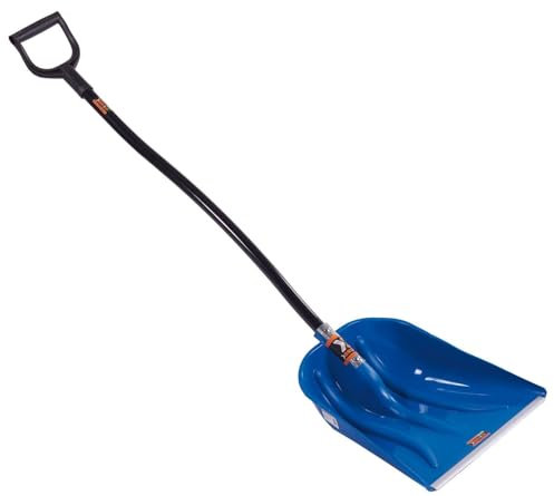 Badile en polypropylène renforcé pour neige et grain avec poignée en aluminium - Pelle Agro Ergo Alu