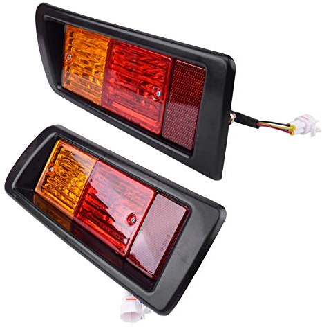 Jolsaawie 1 paire de feux de brouillard arrière 81550-60440 81550-60520 pour Land Cruiser Prado FJ90/95 1996-2002