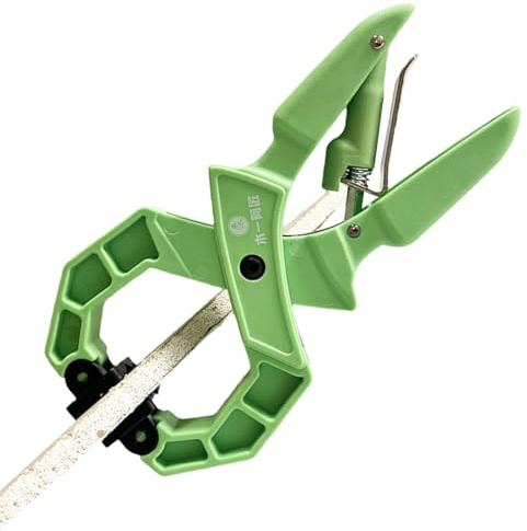 Pinza de resorte para carpintería – Herramienta de sujeción resistente, mango ergonómico, fuerte fuerza de sujeción | Pinza de apertura de mandíbula para encolar, manualidades, bricolaje, carpintería,