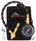 Boulder Tools Reifendruckprüfer & Molle Tasche - Präzisionsablassknopf Offroad Kit - Leuchtet im Dunkeln - Ventilkappen, Kerne, Reparaturwerkzeug | Schnelles Entleeren von 4x4