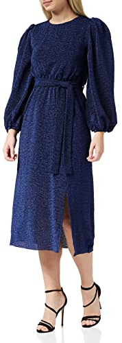 Louche Roza Robe de soirée Formelle, Bleu Marine, 38 Femme