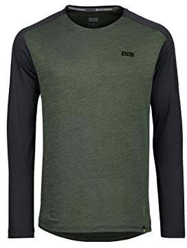 IXS MTB-Jersey Langarm Flow X Oliv Gr. L