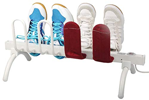 LJPZYOY Sèche-Chaussures électrique, sèche-Bottes, sèche-Gants, sèche-Chaussures, déshumidificateur de Bottes, séchage de 4 Paires de Chaussures en même Temps