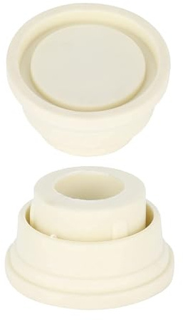 SinChic Pare-Chocs d'échelle,2 PCS Pare-Chocs pour Échelle de Piscine Bouchon Caoutchouc Sécurité Échelles Bouchon d'échelle Blancs Joints Caoutchouc échelle Piscine pour la Piscine d'hôtel