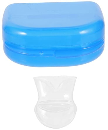 WEKADRIN Copri Lingua in Silicone Traspirante Dispositivo Antirussamento Set per Smettere di Russare e Migliorare la Respirazione Notturna per Dormire