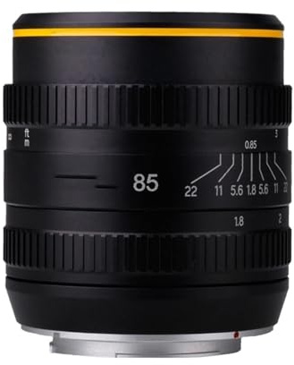 Compatible con Objetivos Canon EF Mount 85mm F1.8 Full Frame de Enfoque Manual for Retratos RF F/ZE FX(E Mount)