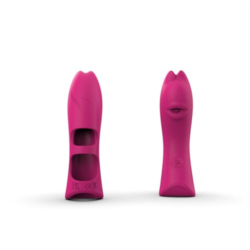 Mini Vibromasseur Doigt pour Femme - 10 Modes de Vibration Puissants - Stimulateur de Précision pour Clitoris, Point G & Mamelons - Silicone Médical Souple & Étanche - Sextoy Discret