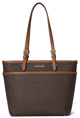 Michael Kors Winston Tragetasche mit Reißverschluss, mittelgroß, Braun/Eichel, One size