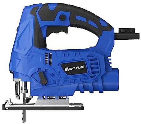 1800W Electric Jigsaw Heavy Duty Wood Metal Cutting Saw 6 Speed Levels, 100mm Wood Cutting, 10mm Steel Cutting, 30mm Plastic Cutting，2M Wire
