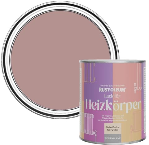 Rust-Oleum Pink Heat Resistant Radiator Paint in Satin Finish - Heartfelt 750ml