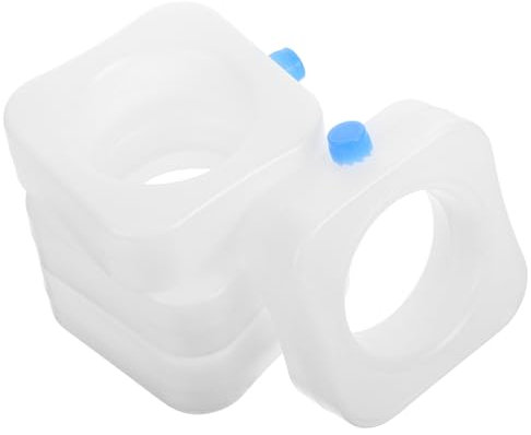 Toddmomy Air Conditioning Fan Ice Crystal Box 4 Reusable Ice Packs Freezer Boxes for Coolers