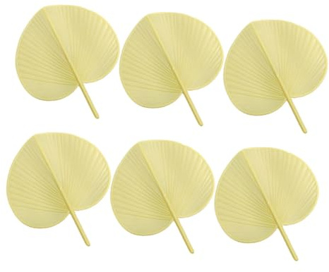 CIYODO 6pezzi Ventilatore Portatile in Plastica Ventilatore Manuale Decorativo in