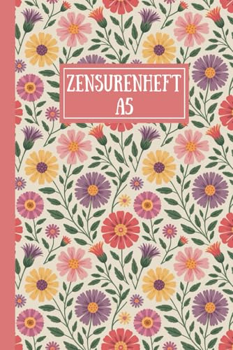 Zensurenheft A5: Mein Lehrer-Schüler Planer zur Dokumentation von Noten und Verhalten