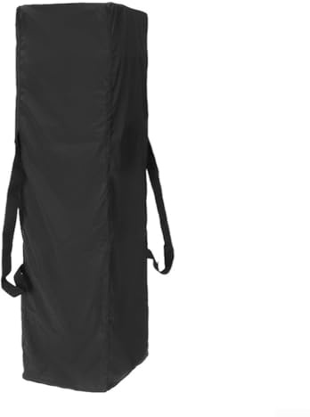 Gdfnmogo Bolsa de almacenamiento para tienda de campaña, de poliéster, con asas, para camping, picnic y viajes al aire libre, color negro, 140 x 34 x 54 cm
