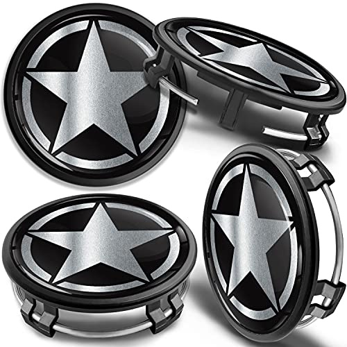 SkinoEu Nabendeckel 75mm kompatibel mit Mercedes 4er Set Nabenkappen cm 43