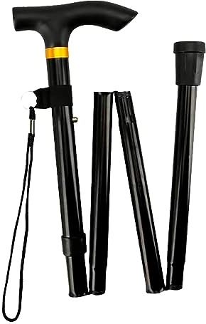 Faltbare Gehstöcke für ältere Menschen, gehen mit Stil und Komfort, höhenverstellbar, elegantes Design für ältere Männer und Frauen - Verbessern Sie Ihre Mobilität heute und genießen Sie das Leben in