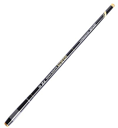 3.0-7.2m Stream Angelrute Taiwan Hand Pole Teleskopstangen mit den ersten DREI Abschnitten und Float Rig-Set 894 (Color : Black, Size : 6.3M Rod Float Set)