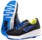 Scarpe da Ginnastica con Ruote retrattili Automatiche. Nero/Blu. Taglia 36
