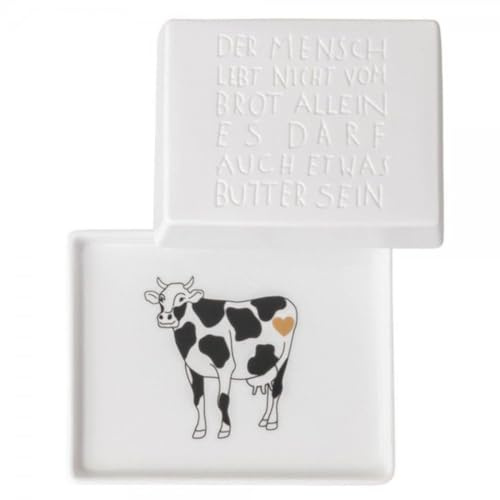 Räder Butterdose 'der Mensch lebt Nicht vom Brot allein Design