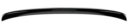 DZSQTUND Auto Heckspoiler Hinten Stamm Spoiler Flügel Lip Stamm Deckel Schutz Klappe Entenschnabel Für 3 Serie F30 318i 320i 325i F80 Für M3 Limousine Schwanz Spoiler(Glänzend schwarz)