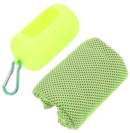 TOYANDONA Toalla Deportiva Rápida de Secado para Fitness y Gimnasio, Microfibra Ligera y Portátil con Funda, Adecuado para Entrenamiento y Ciclismo