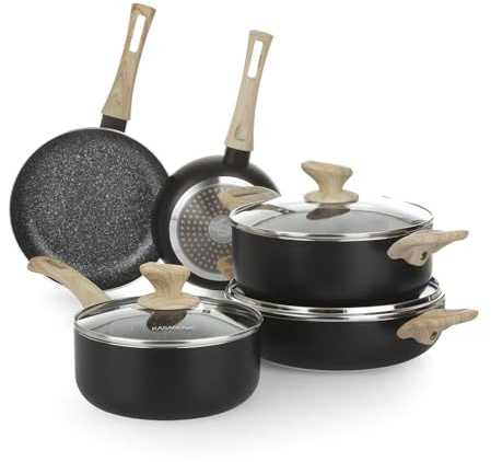 Batteria 8 pezzi medium Black Stone