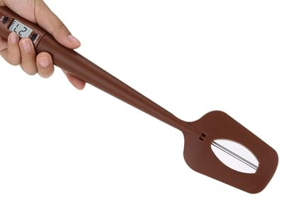 Brrnoo Thermomètre à Bonbons, Thermomètre pour le Chocolat à la Fabrication de Bougies, Grillon à la Viande de Cuisson à la Cuisson Numérique à de Bonbons pour de Cuisine, Barbecue, Sauce,