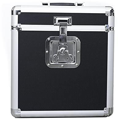 Flight Case, 25 LP, Schwarz