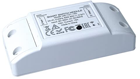 LEDLUX Interruttore Intelligente, Interruttore WiFi, 220V 16A 3500W, Smart Switch Wi-Fi, Compatibile Con Alexa e Google Home (WIFI 16A)