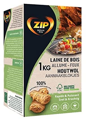 Zip Fireball Holzwolle, 1 kg