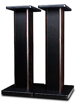 Ddasam Pies para Altavoces（60cm） Soporte Altavoz Soporte de Altavoz para Altavoces Home-Cinema HiFi Bookshelf Box y Satélite y Anti-caída Reposapiés Antideslizante en la Parte Inferior