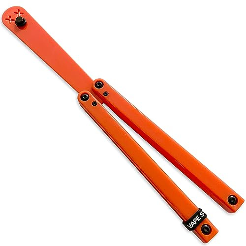 Larqety Outil pliable en plastique, robuste et léger, excellent équilibre, outil d'entraînement pour débutants (orange)