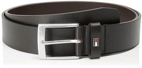 Tommy Hilfiger Set de regalo Hombre Adan Cinturón, Marrón (Testa Di Moro), 85 cm